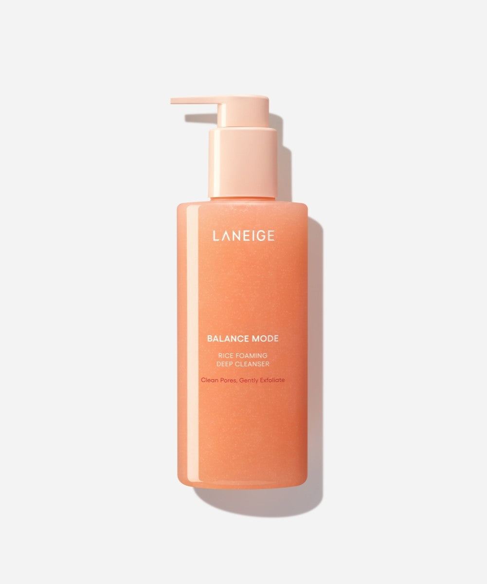 Balance Mode Rice Foaming Deep Cleanser