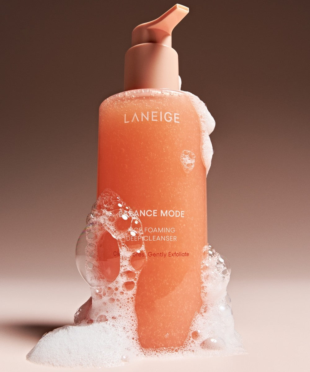Balance Mode Rice Foaming Deep Cleanser