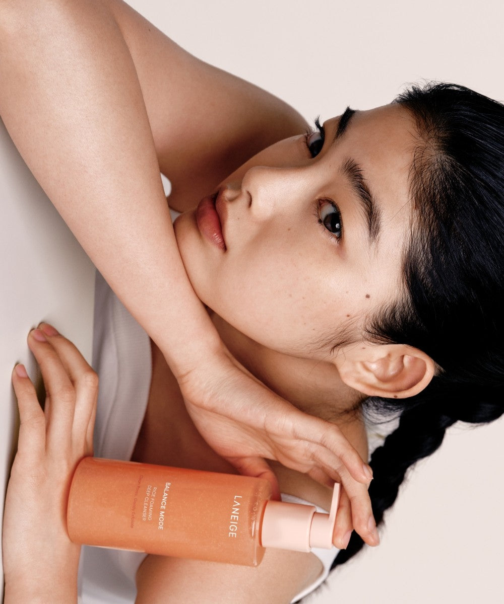 Balance Mode Rice Foaming Deep Cleanser